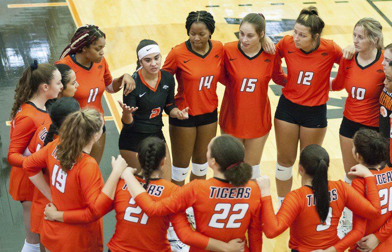 Tigers fall in five sets at GAC Championship